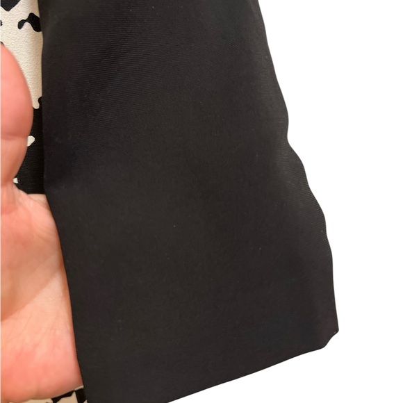 Dress Up For Ever Professional Women’s Black and White Cow Print Open Jacket - Picture 5 of 8